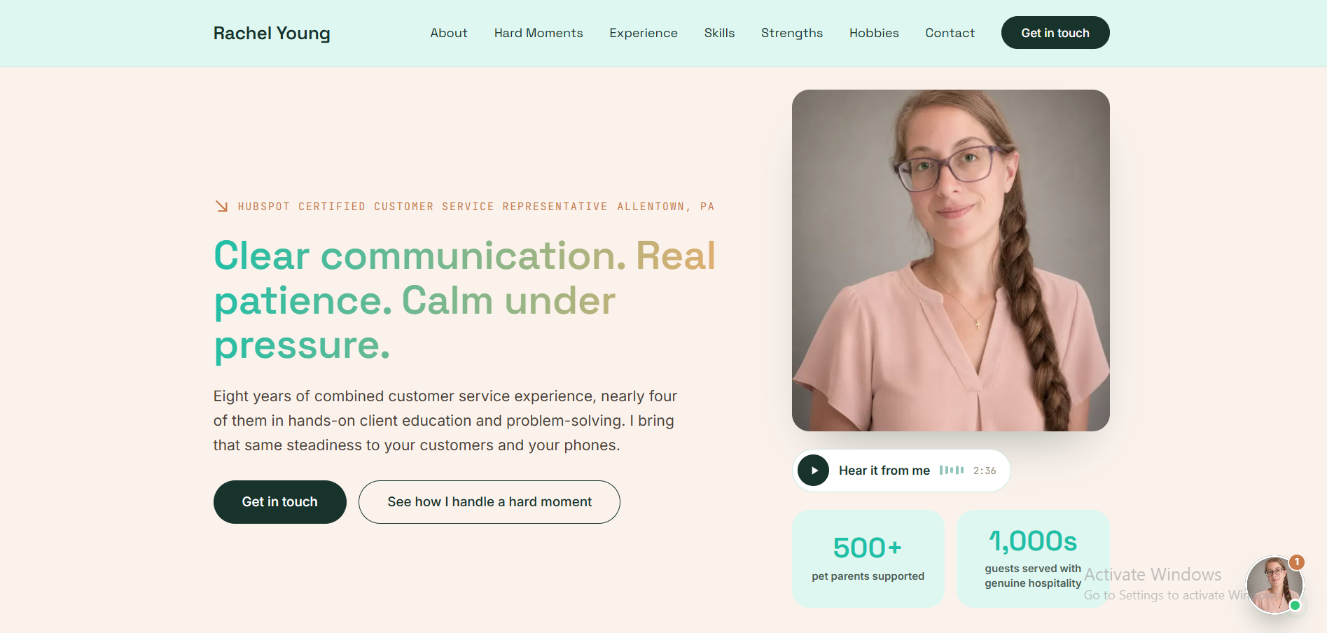 customer representative