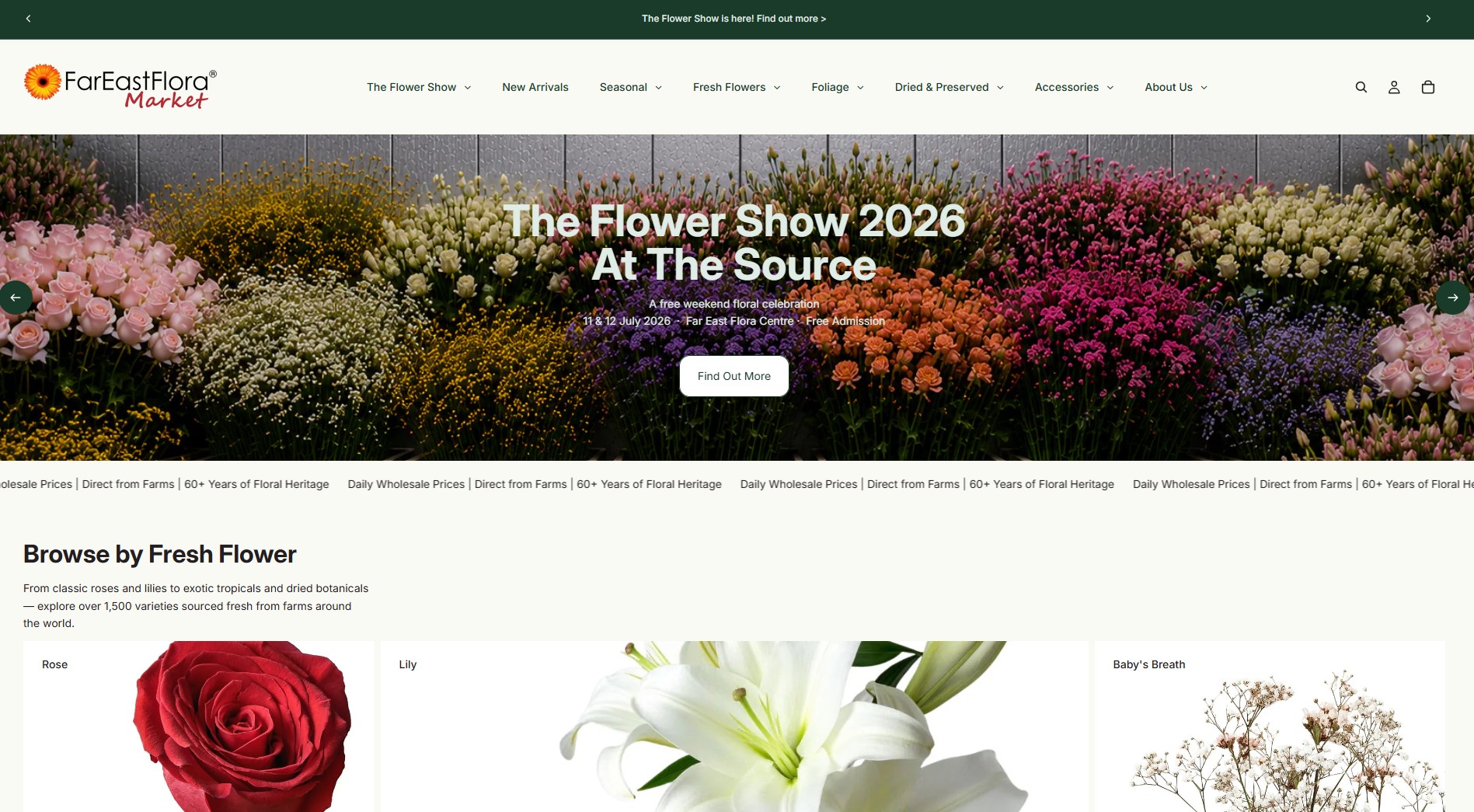 Far East Flora Market
